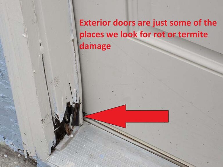 Rot on Door Frame